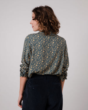 Peanuts Woodstock Blouse Navy