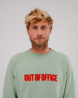 Out Of Office Sweatshirt Mint