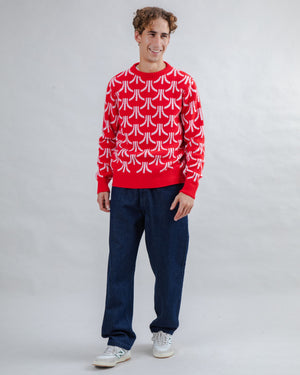 Atari Sweater Monogram Jacquard
