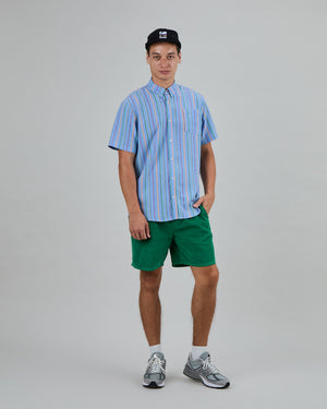 Multicolor Stripes Boxy Man Shirt