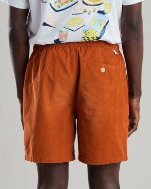 Baby Cord Shorts Copper