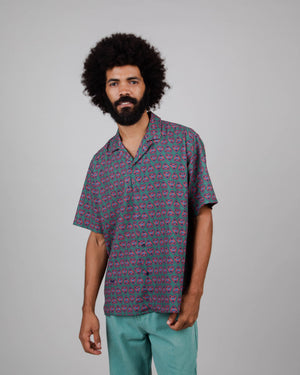 Asis Percales Heart Aloha Green