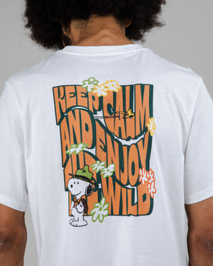 Peanuts Keep Calm T-Shirt White