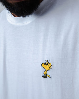 Peanuts Sunny Woodstock T-Shirt White