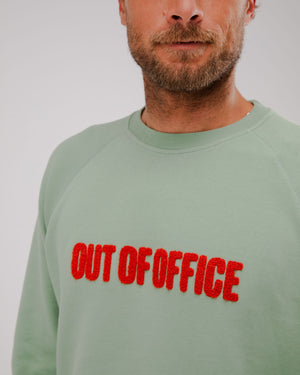 Out Of Office Sweatshirt Mint