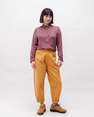 Dusk Viscose Blouse Grape