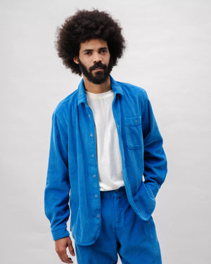 Corduroy Overshirt Blue