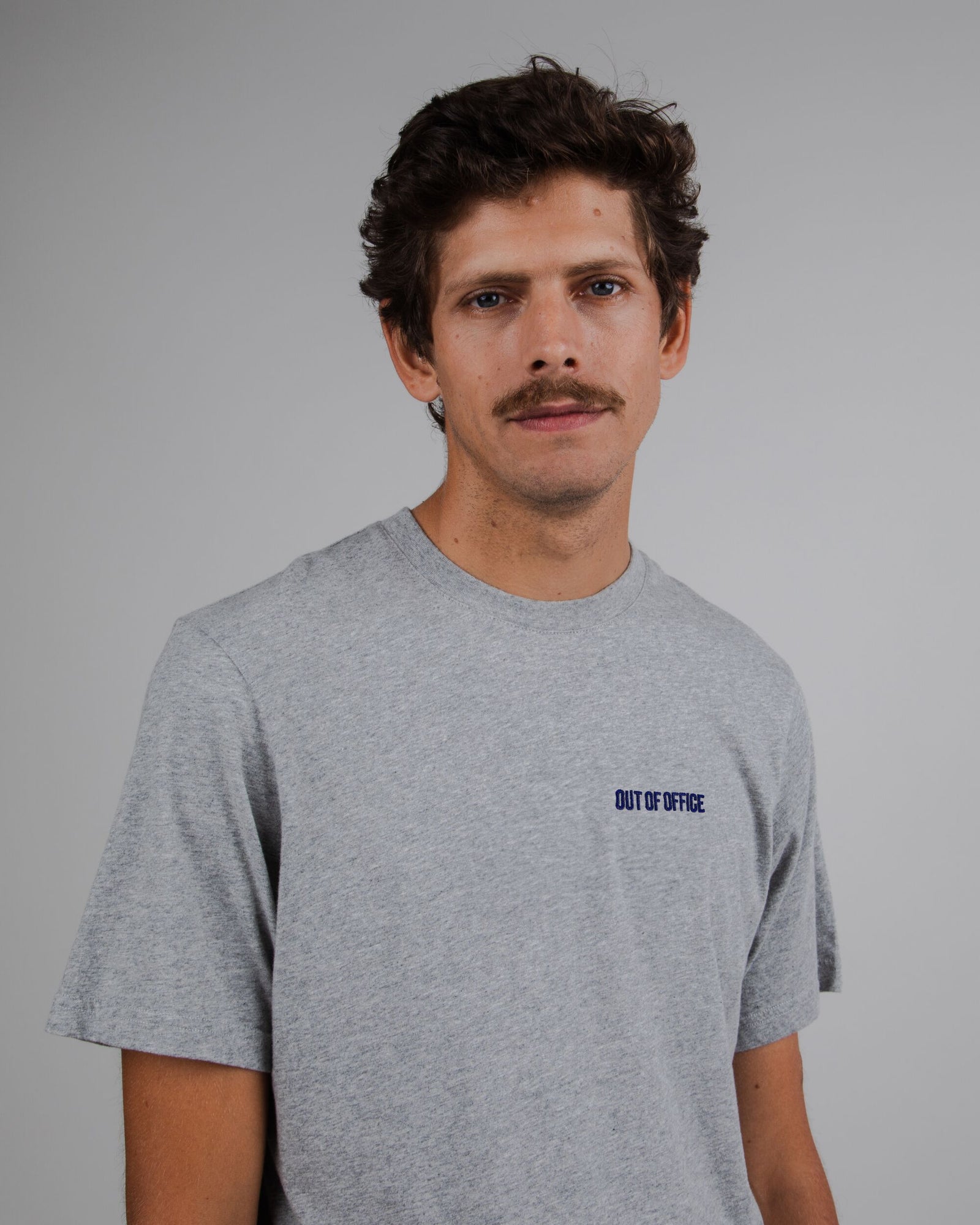 Out of Office T-shirt Grey Melange