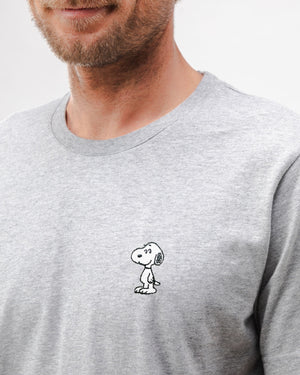Peanuts Snoopy T-shirt Grey Melange