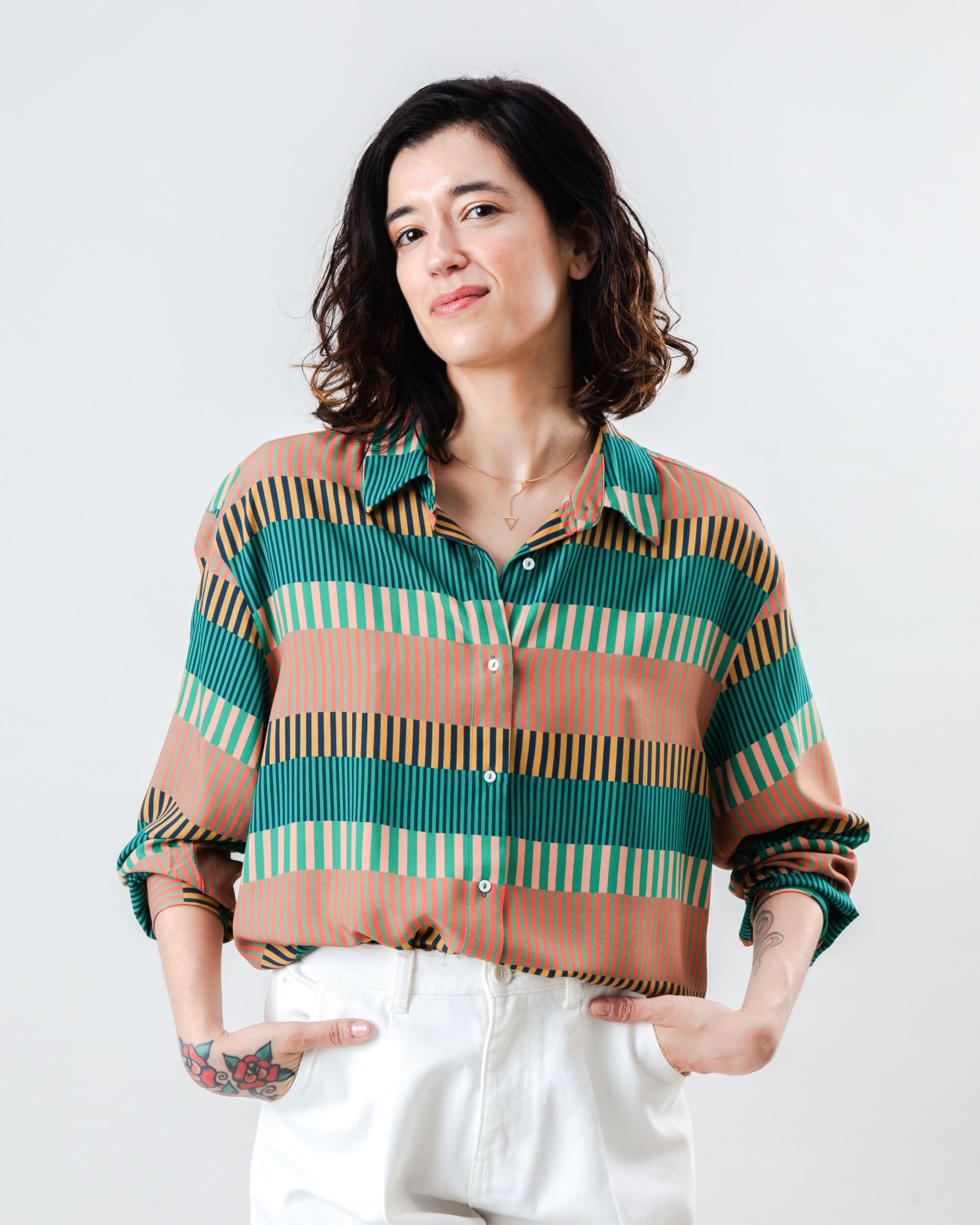 Atlantic Boxy Blouse