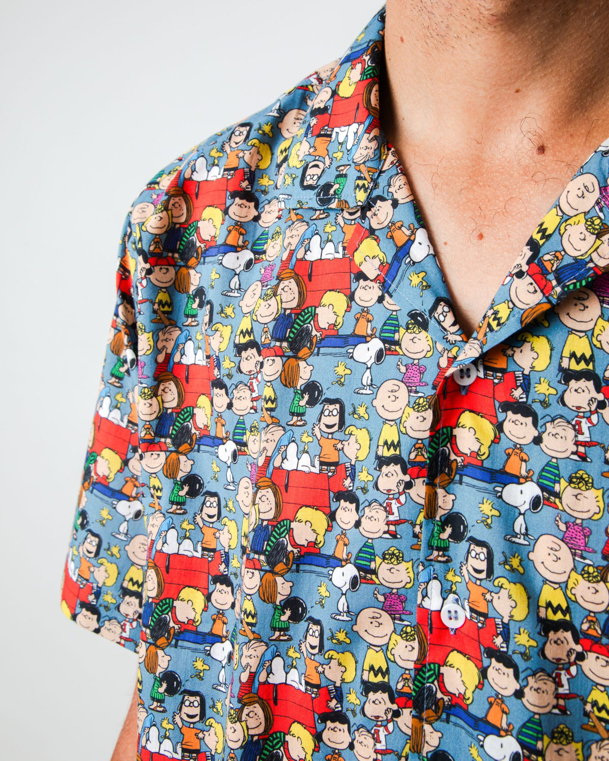 Peanuts The Gang Aloha Blue