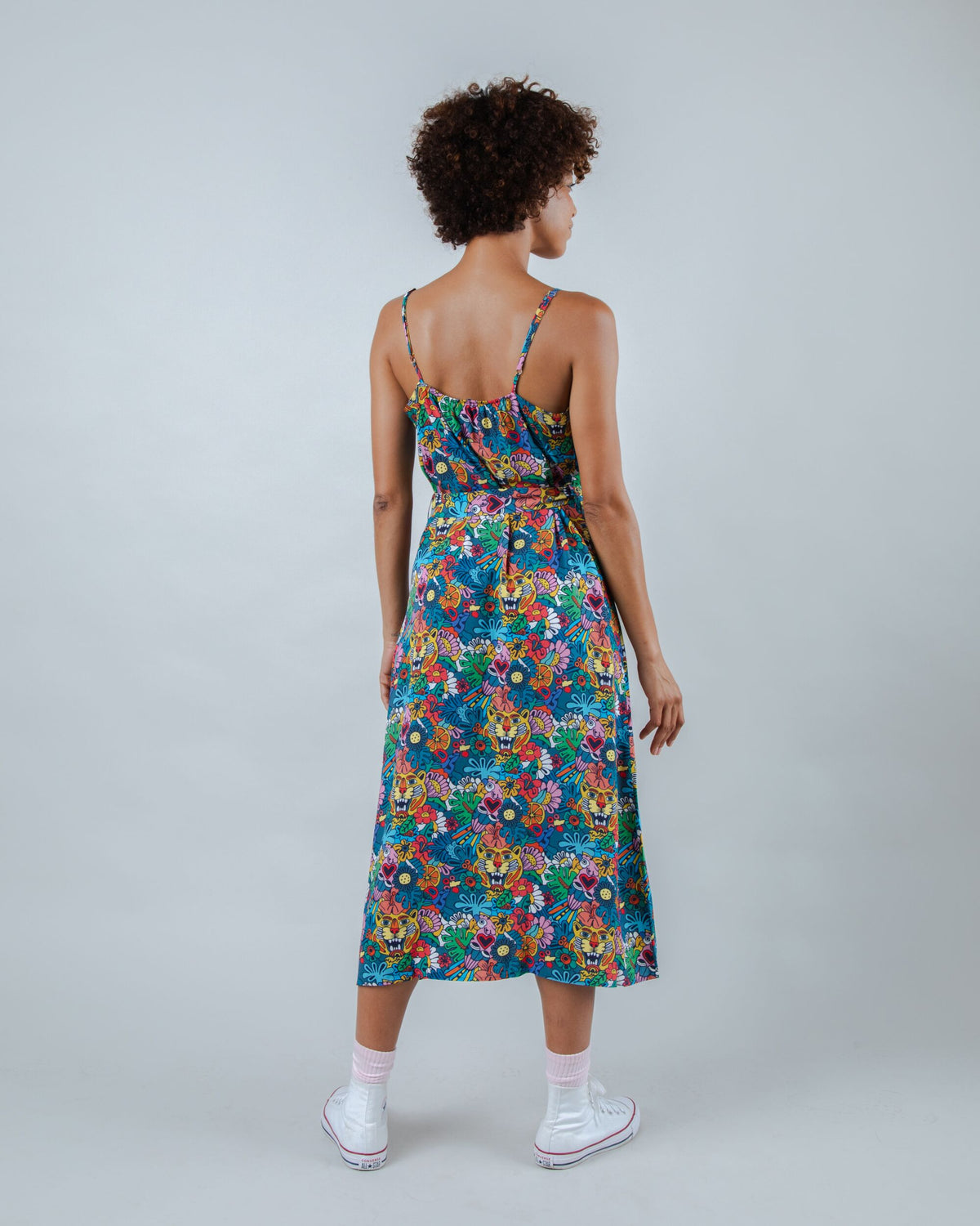 Asis Percales Tutti Frutti Strap Dress