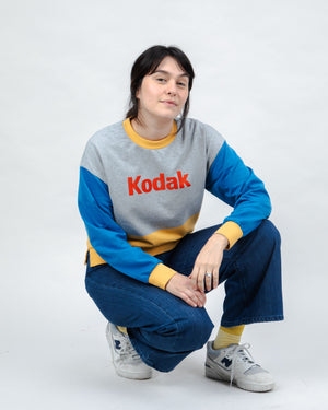 Kodak Block Rounded Sweatshirt Multicolor 