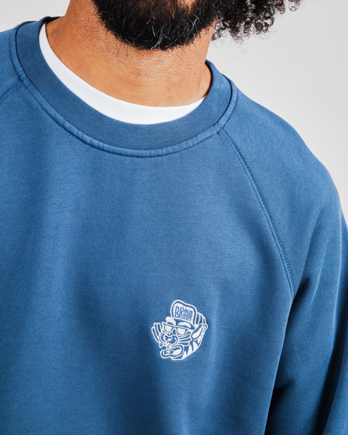 Asis Percales Tigris Sweatshirt Blue