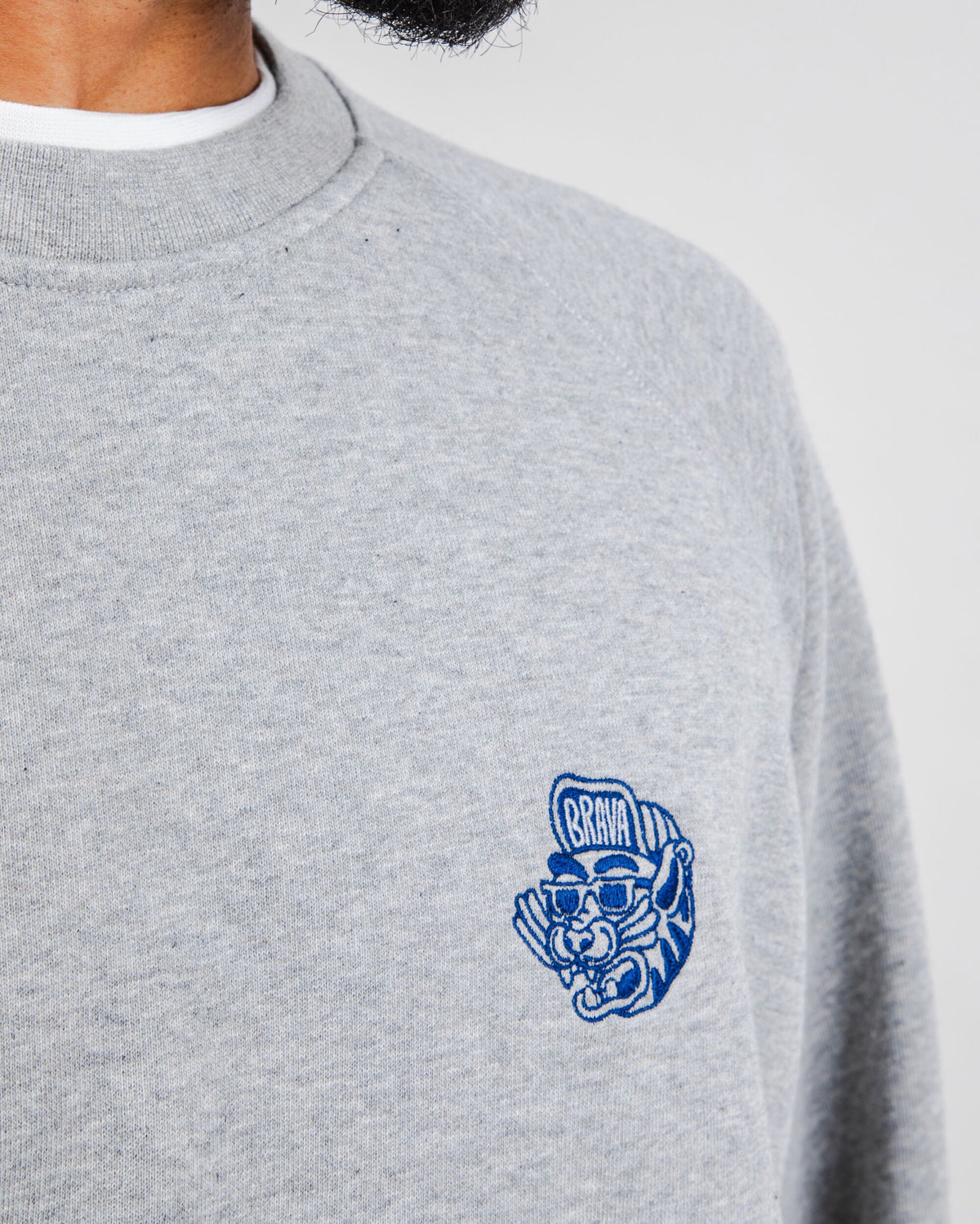 Asis Percales Tigris Sweatshirt Grey