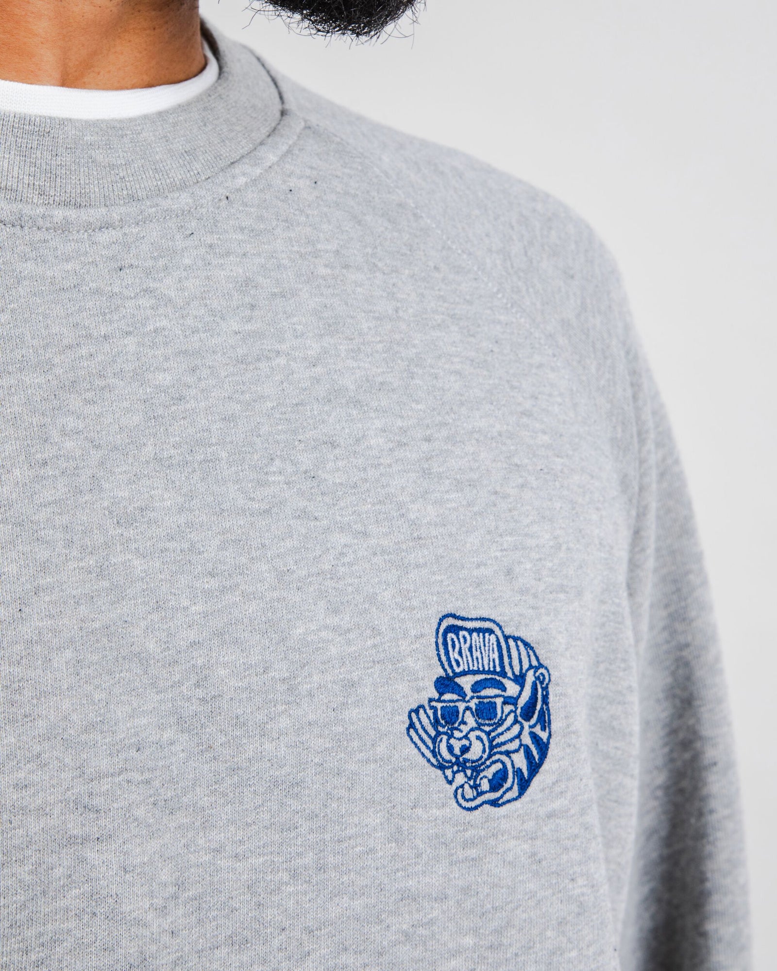 Asis Percales Tigris Sweatshirt Grey