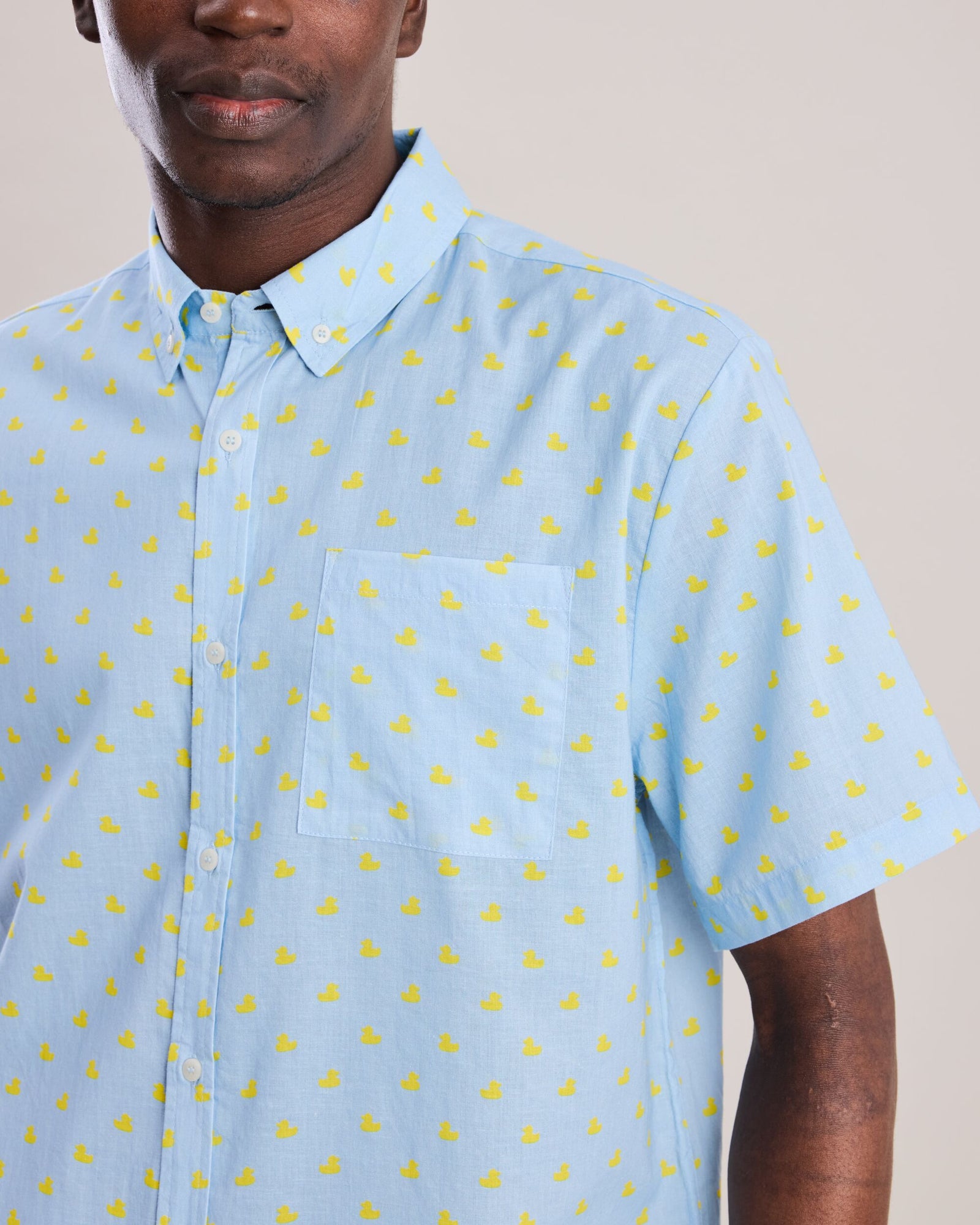 Leo Rubber Duc Printed Shirt