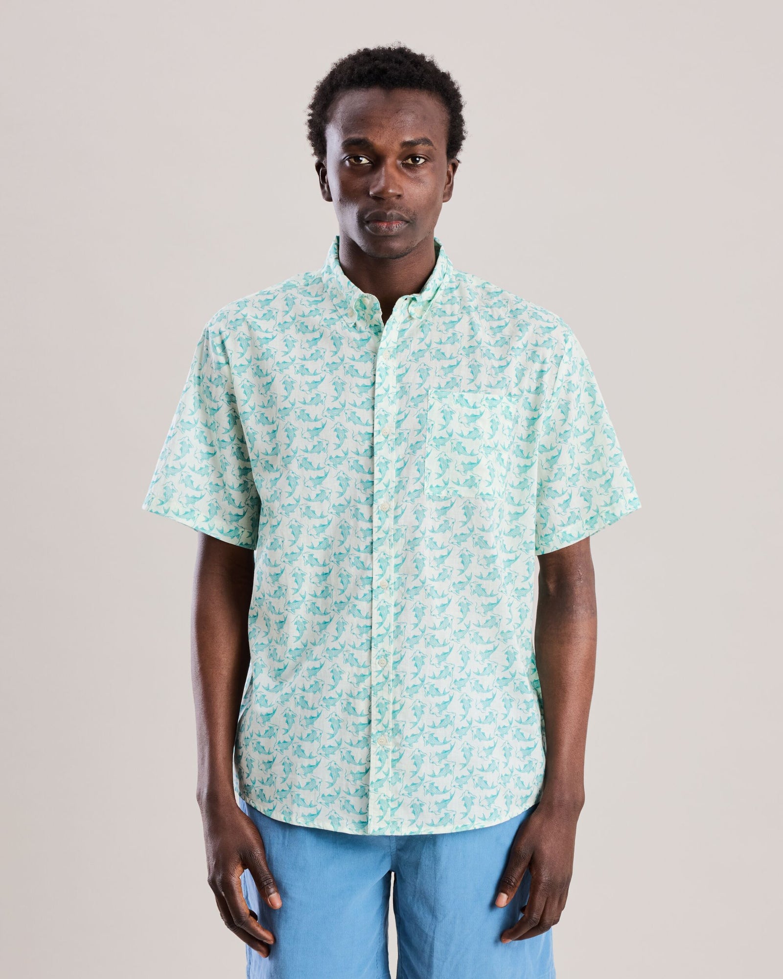 Koi Fish Printed Shirt