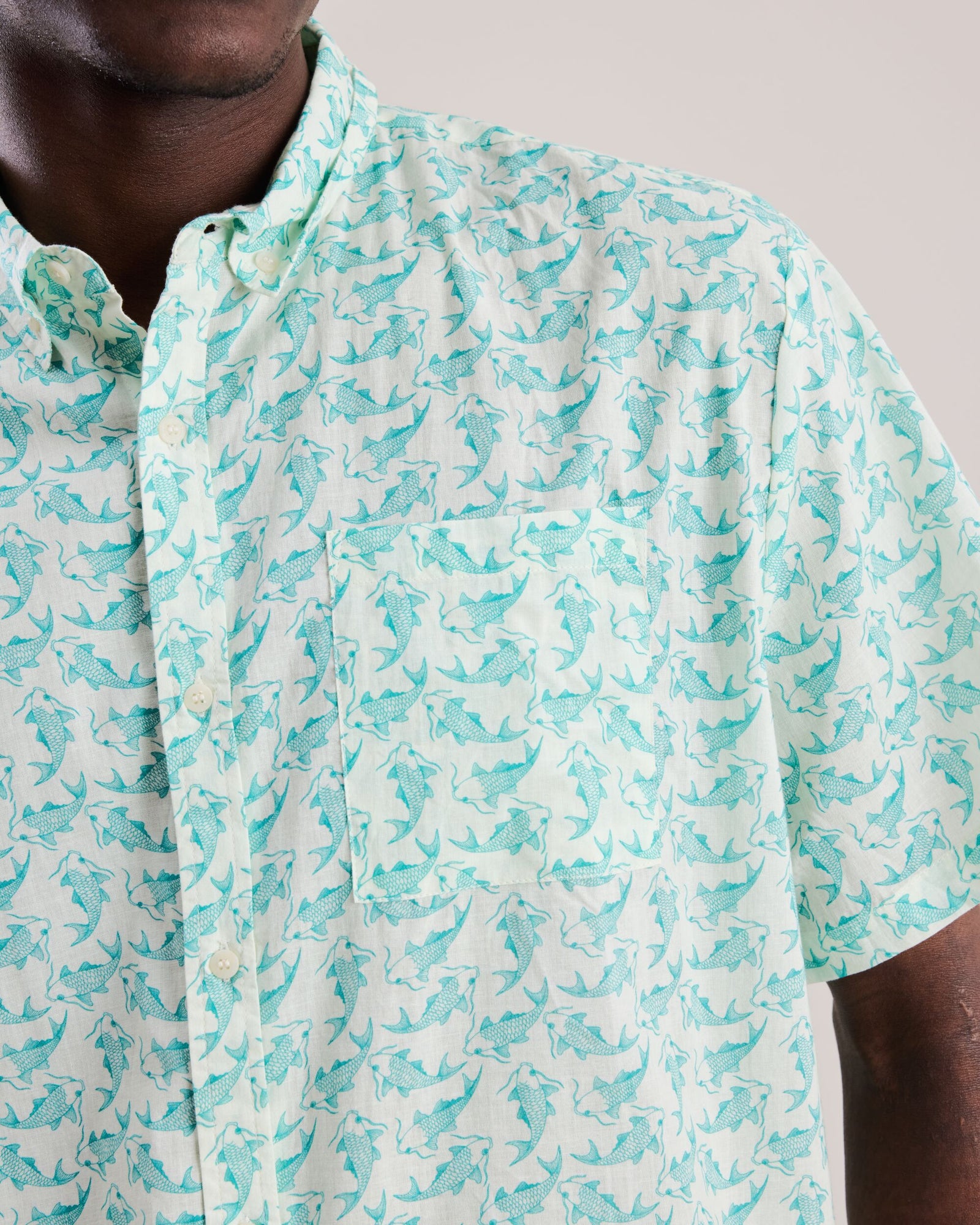 Koi Fish Printed Shirt