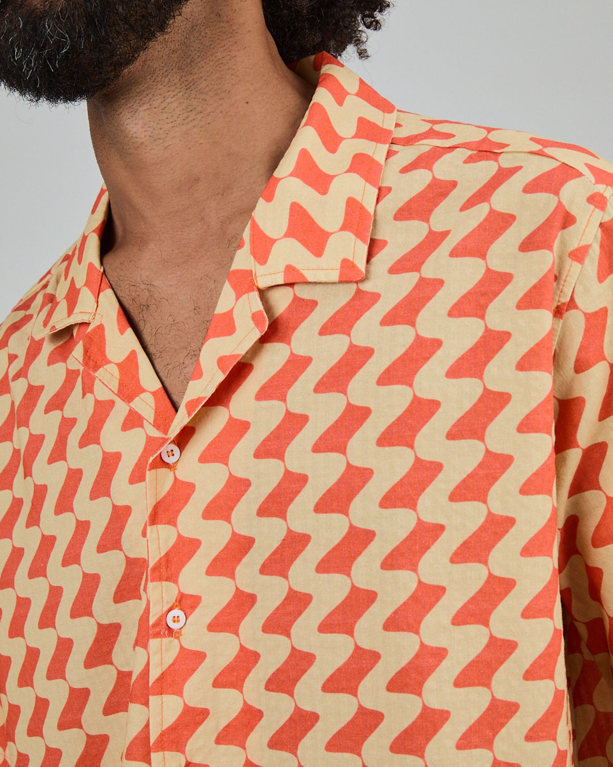 Gum Aloha Shirt Rust Red