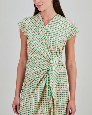 Sardinas Kimono Dress Yellow