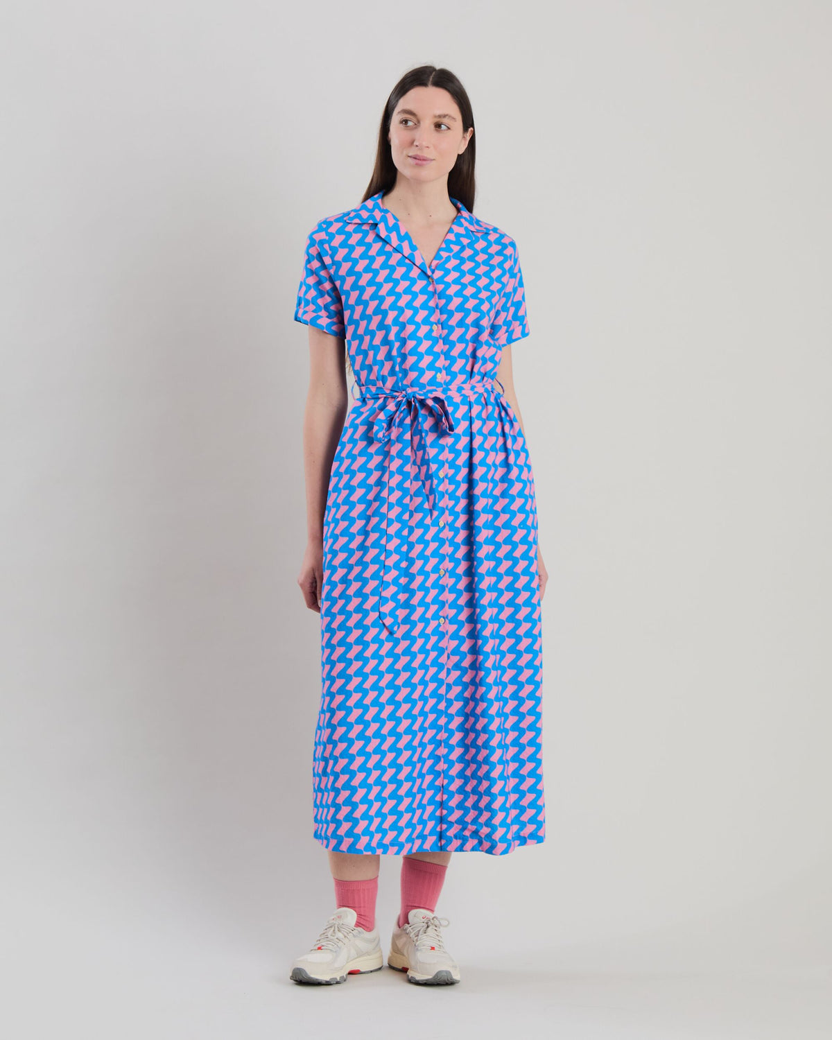 Gum Long dress Blue