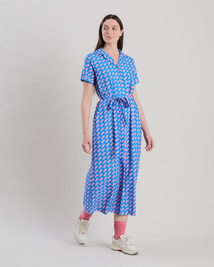 Gum Long dress Blue