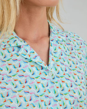 Marbles Aloha Blouse White
