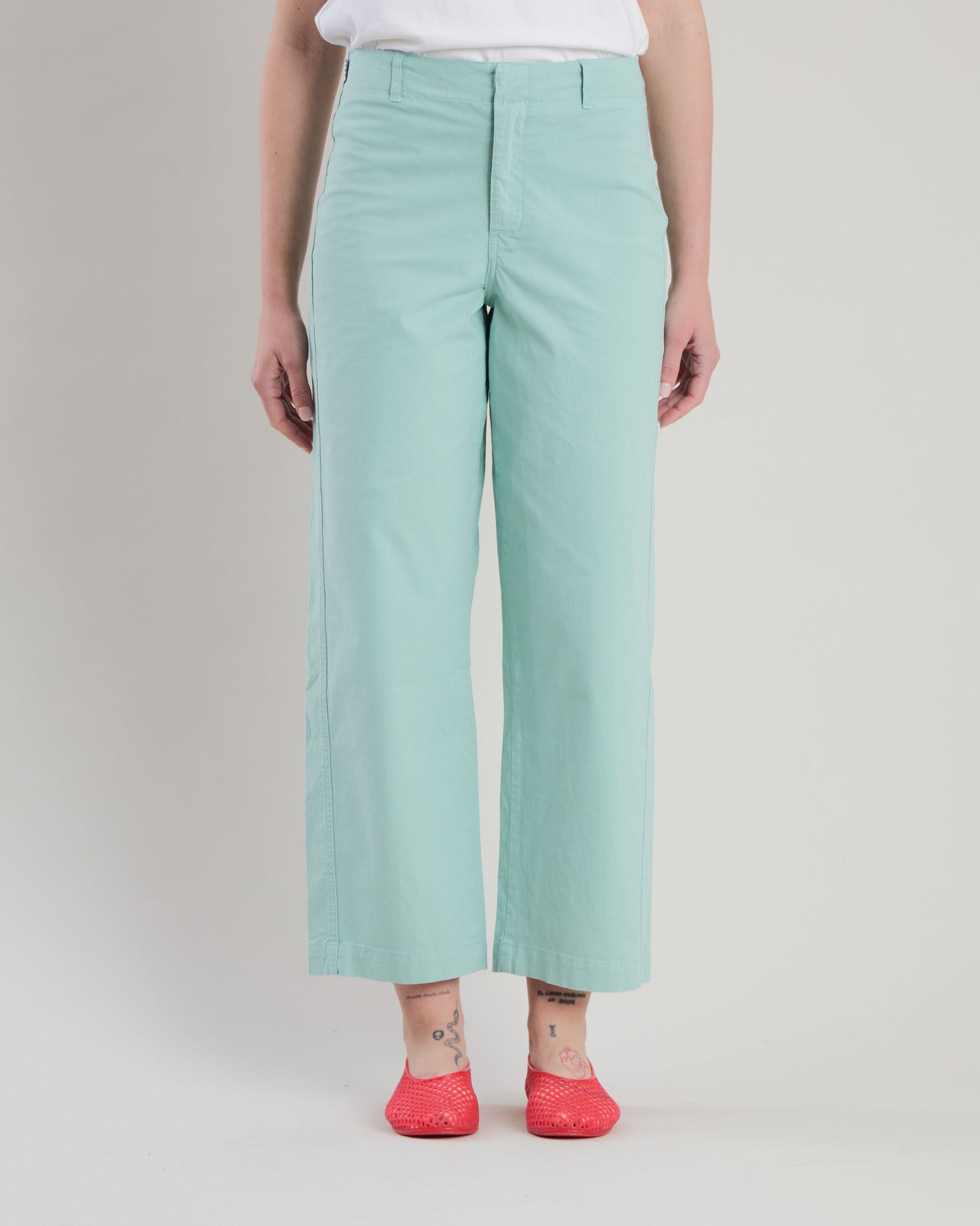 Barrel Pants Green