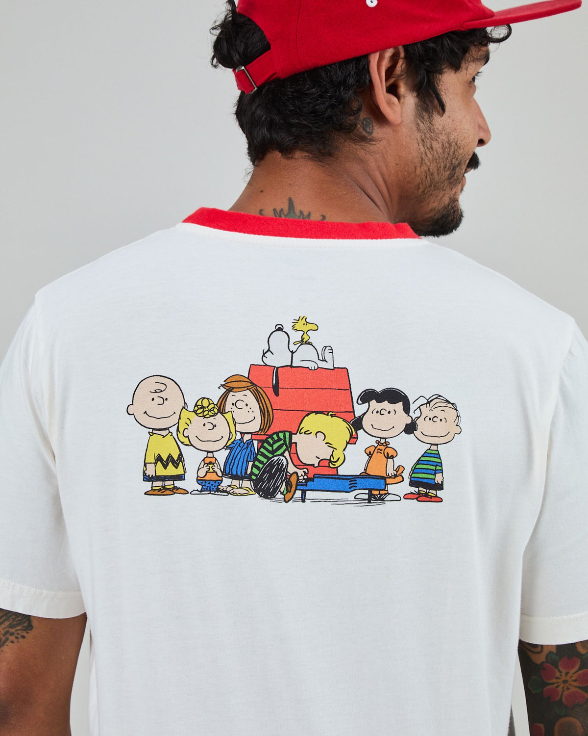 Peanuts Retro Friends T-Shirt White
