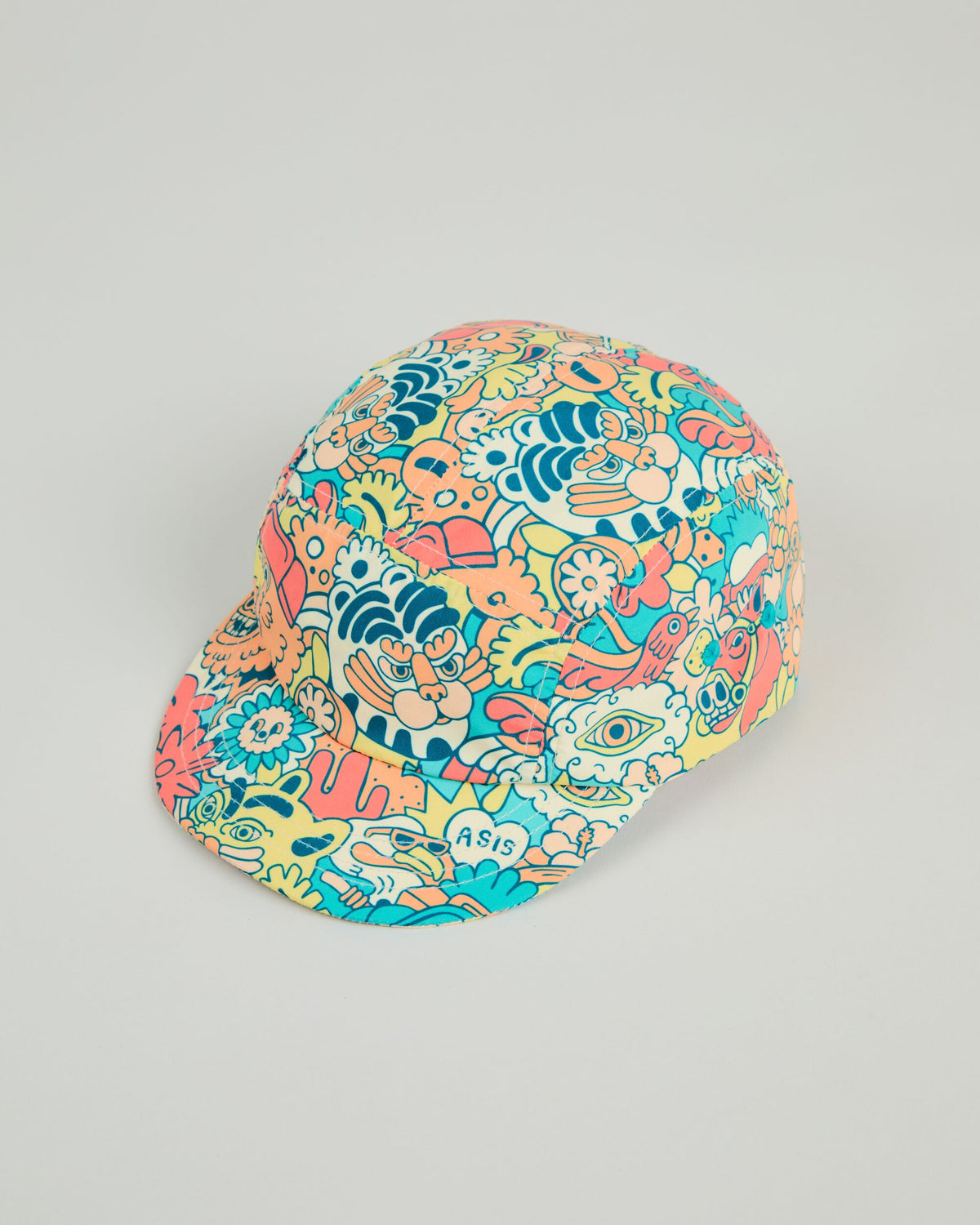 Asis Percales Animal Party 5 panel Cap