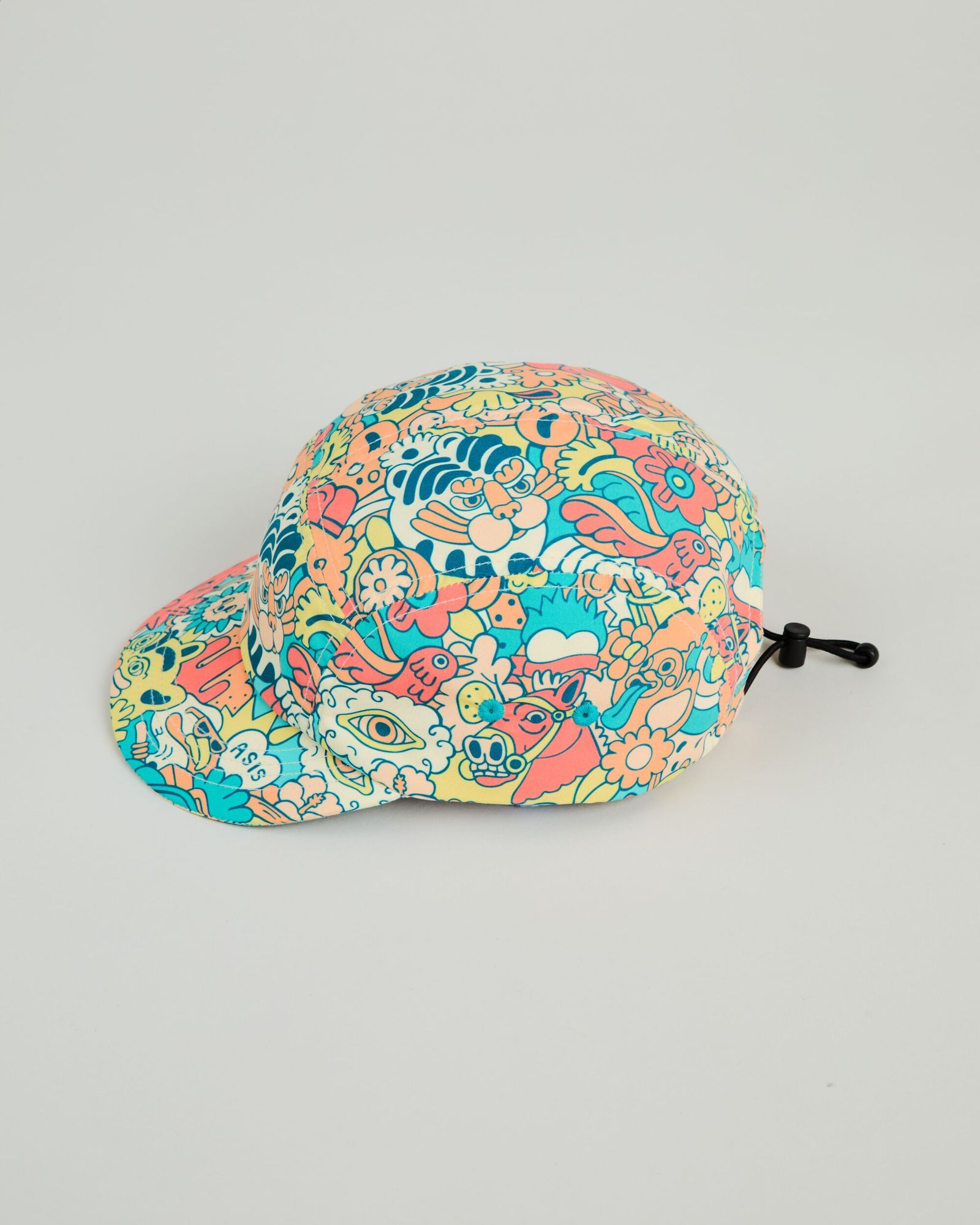 Asis Percales Animal Party 5 panel Cap