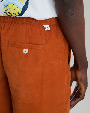 Baby Cord Shorts Copper