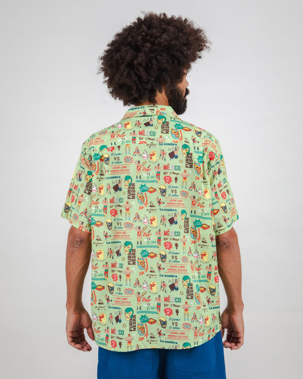 Lucha Libre Aloha Shirt