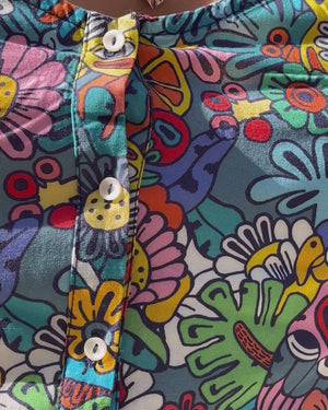 Vestido de Tirantes Asis Percales Tutti Frutti