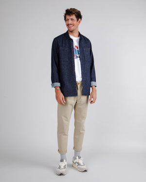 Recycled Overshirt Denim