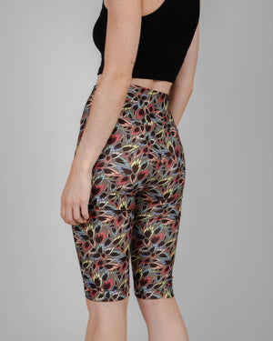 Peseta Flames 3/4 Leggings Ecru