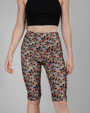 Peseta Flames 3/4 Leggings Ecru