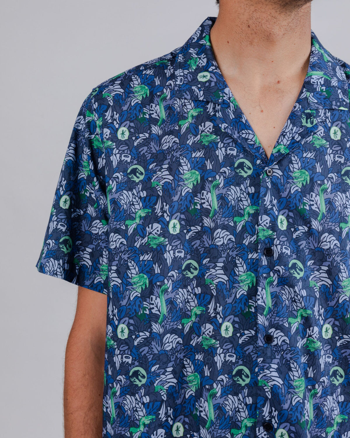 Aloha Shirt Jurassic Park Isla Nublar