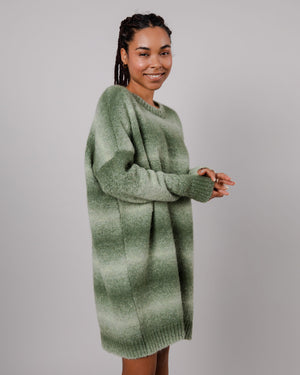 Knitted Alpaca Dress Moss