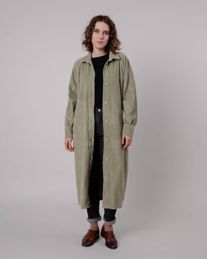 Corduroy Jacket Pale Green