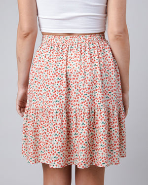 Cherry Short Skirt Sand